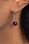 FROND-Runner Fashion - Purple Necklace - Paparazzi Accessories