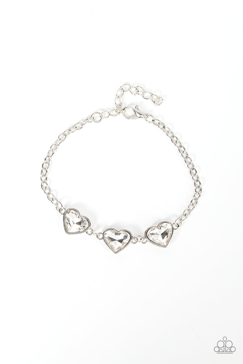 five-dollar-jewelry-little-heartbreaker-white-bracelet-paparazzi-accessories