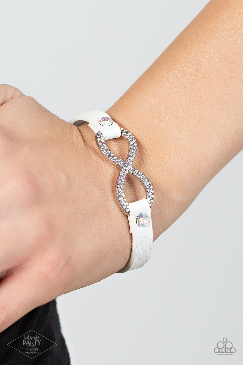 Innocent Till Proven GLITZY! - Multi Bracelet - Paparazzi Accessories