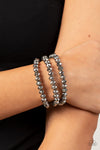 Supernova Sultry - Silver Bracelet - Paparazzi Accessories