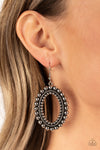 Homestead Hideaway - Silver Earrings - Paparazzi Accessories