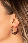 Wanderlust Wilderness - Copper Earrings - Paparazzi Accessories