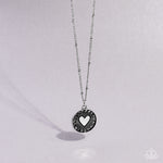 Lovestruck Shimmer - Silver Necklace - Paparazzi Accessories