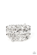 five-dollar-jewelry-scattered-sensation-white-ring-paparazzi-accessories
