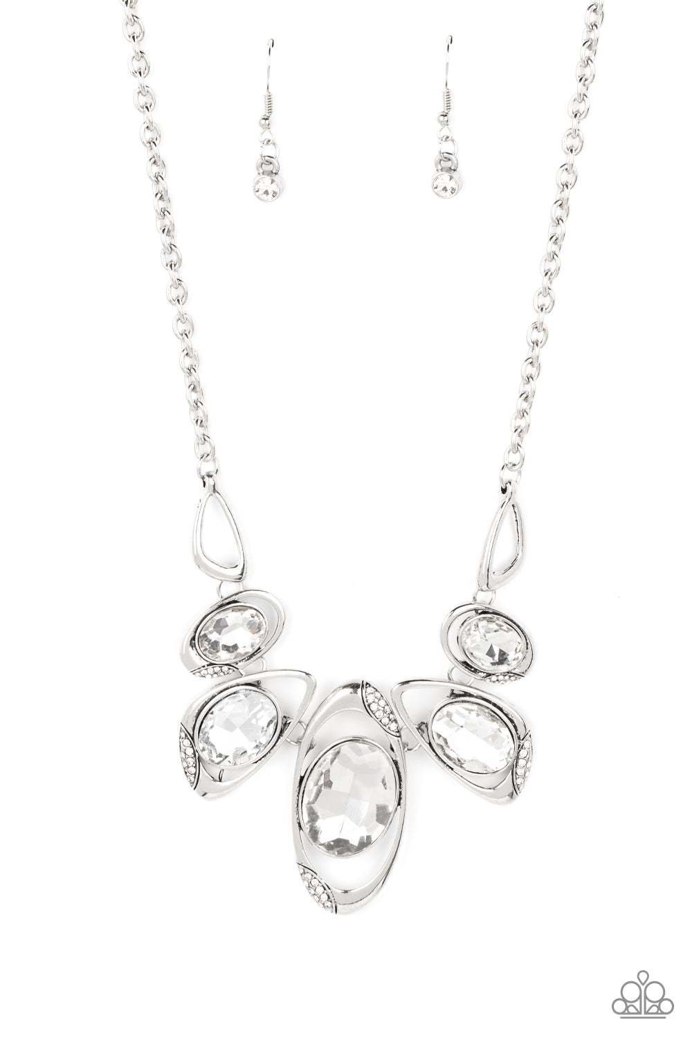 five-dollar-jewelry-hypnotic-twinkle-white-necklace-paparazzi-accessories