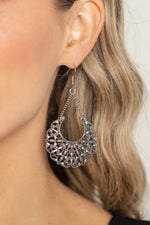 Country Cornucopia - Silver Earrings - Paparazzi Accessories
