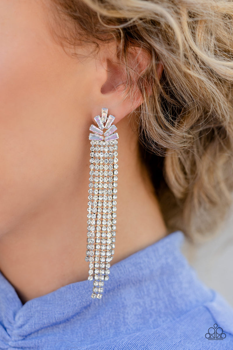 Overnight Sensation - Multi Post Earrings - Paparazzi Accessories