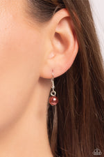 Perennial Pinnacle - Brown Necklace - Paparazzi Accessories
