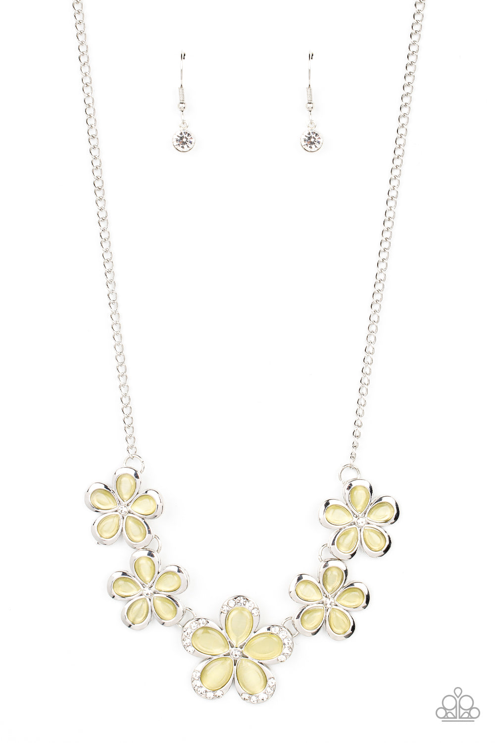five-dollar-jewelry-garden-daydream-yellow-necklace-paparazzi-accessories