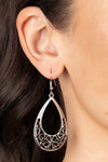 Terrace Trinket - Purple Earrings - Paparazzi Accessories