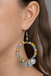 Bohemian Beach Blast - Multi Earrings - Paparazzi Accessories