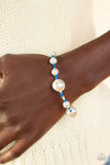 Contemporary Coastline - Blue Bracelet - Paparazzi Accessories