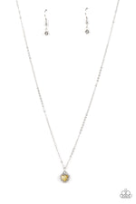 five-dollar-jewelry-a-little-lovestruck-yellow-necklace-paparazzi-accessories