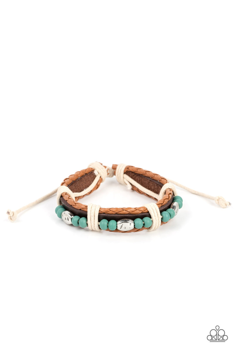 five-dollar-jewelry-lodge-luxe-blue-bracelet-paparazzi-accessories