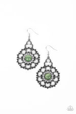five-dollar-jewelry-floral-renaissance-green-earrings-paparazzi-accessories
