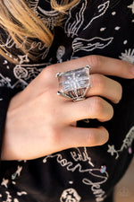 Starry Serenity - White Ring - Paparazzi Accessories