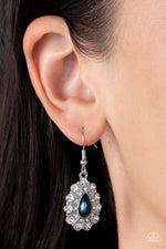 Extroverted Elegance - Blue Earrings - Paparazzi Accessories