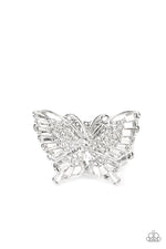 five-dollar-jewelry-fearless-flutter-white-ring-paparazzi-accessories