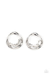 five-dollar-jewelry-imperfect-illumination-white-post earrings-paparazzi-accessories