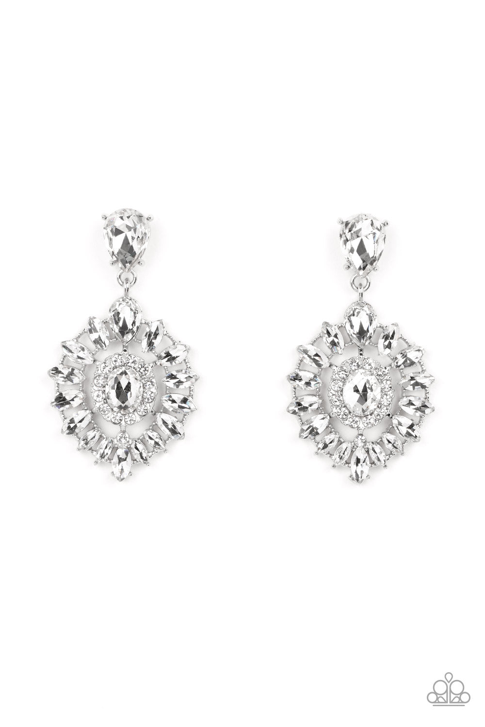 five-dollar-jewelry-my-good-luxe-charm-white-post earrings-paparazzi-accessories