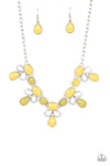 five-dollar-jewelry-midsummer-meadow-yellow-necklace-paparazzi-accessories