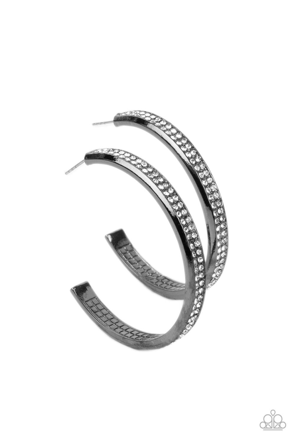 five-dollar-jewelry-flash-freeze-black-earrings-paparazzi-accessories