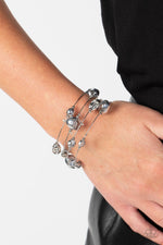 Optical Auras - Silver Bracelet - Paparazzi Accessories