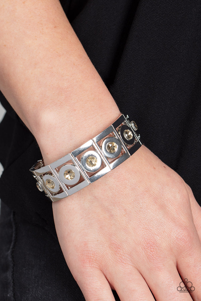 Stretch of Drama - Brown Bracelet - Paparazzi Accessories