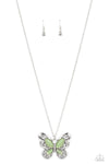 five-dollar-jewelry-wings-of-whimsy-green-necklace-paparazzi-accessories