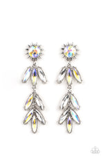 five-dollar-jewelry-space-age-sparkle-yellow-post earrings-paparazzi-accessories