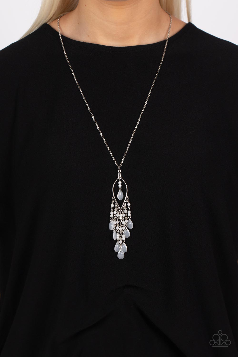 Sweet DREAMCATCHER - White Necklace - Paparazzi Accessories