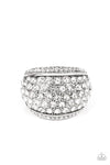 five-dollar-jewelry-running-off-sparkle-white-ring-paparazzi-accessories