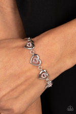 Catching Feelings - Pink Bracelet - Paparazzi Accessories