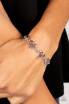Catching Feelings - Red Bracelet - Paparazzi Accessories