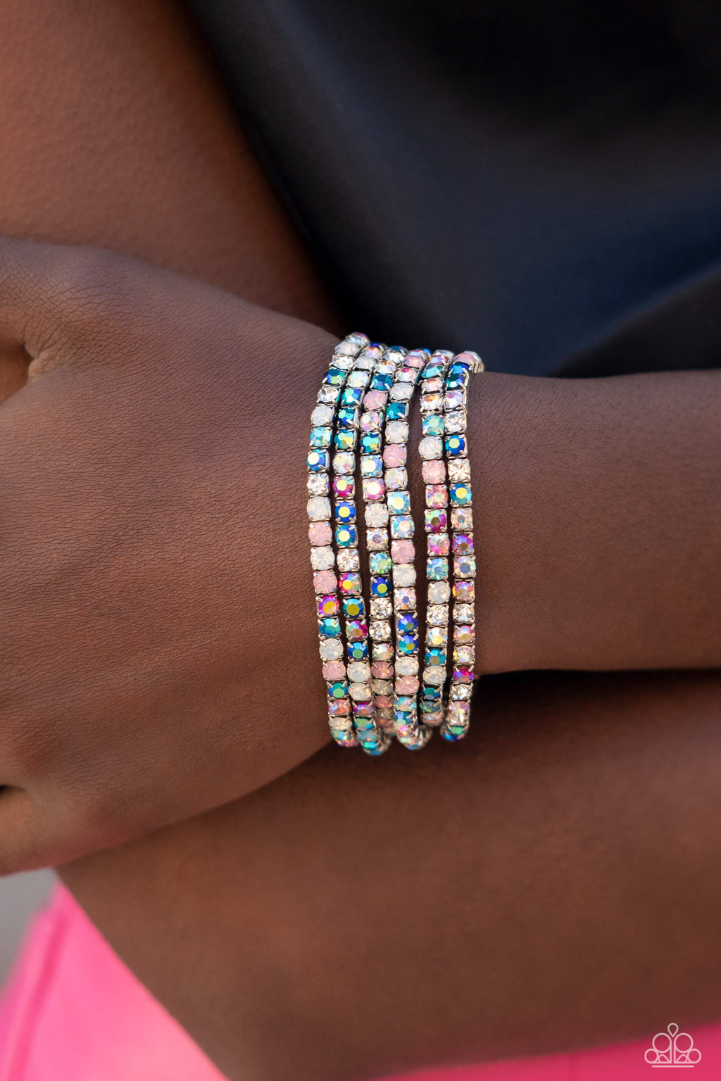 Rock Candy Rage - Multi Bracelet - Paparazzi Accessories