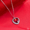 Sweethearts Stroll - Red Necklace - Paparazzi Accessories
