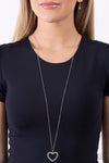 Dainty Darling - White Necklace - Paparazzi Accessories
