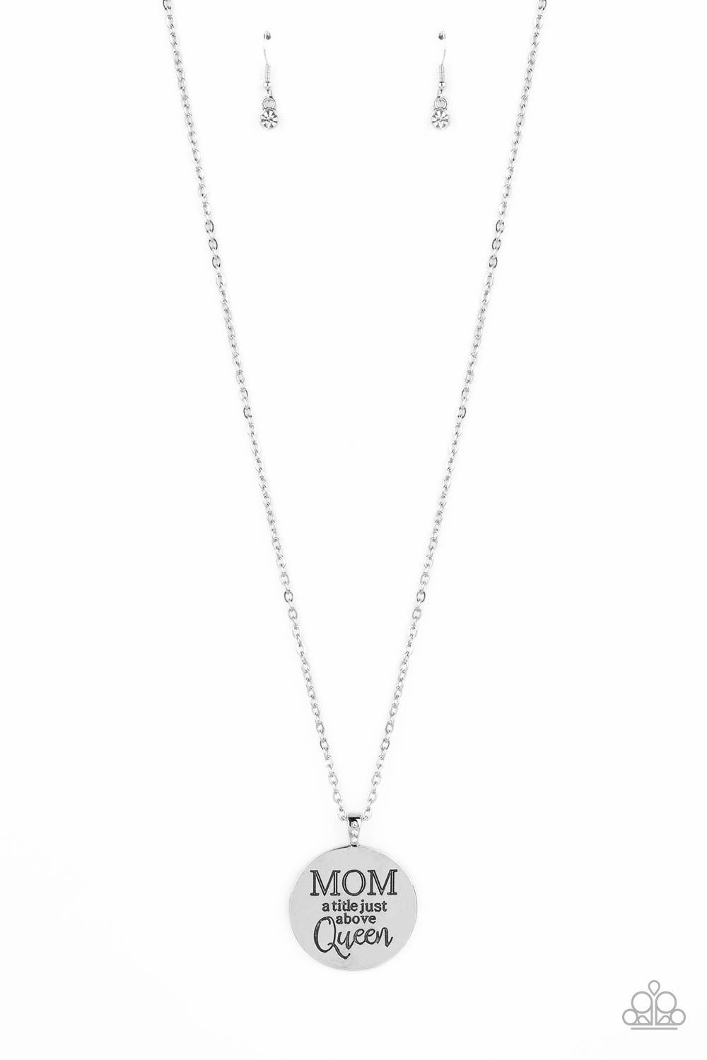 five-dollar-jewelry-mother-dear-white-necklace-paparazzi-accessories