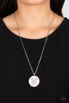 Mother Dear - White Necklace - Paparazzi Accessories