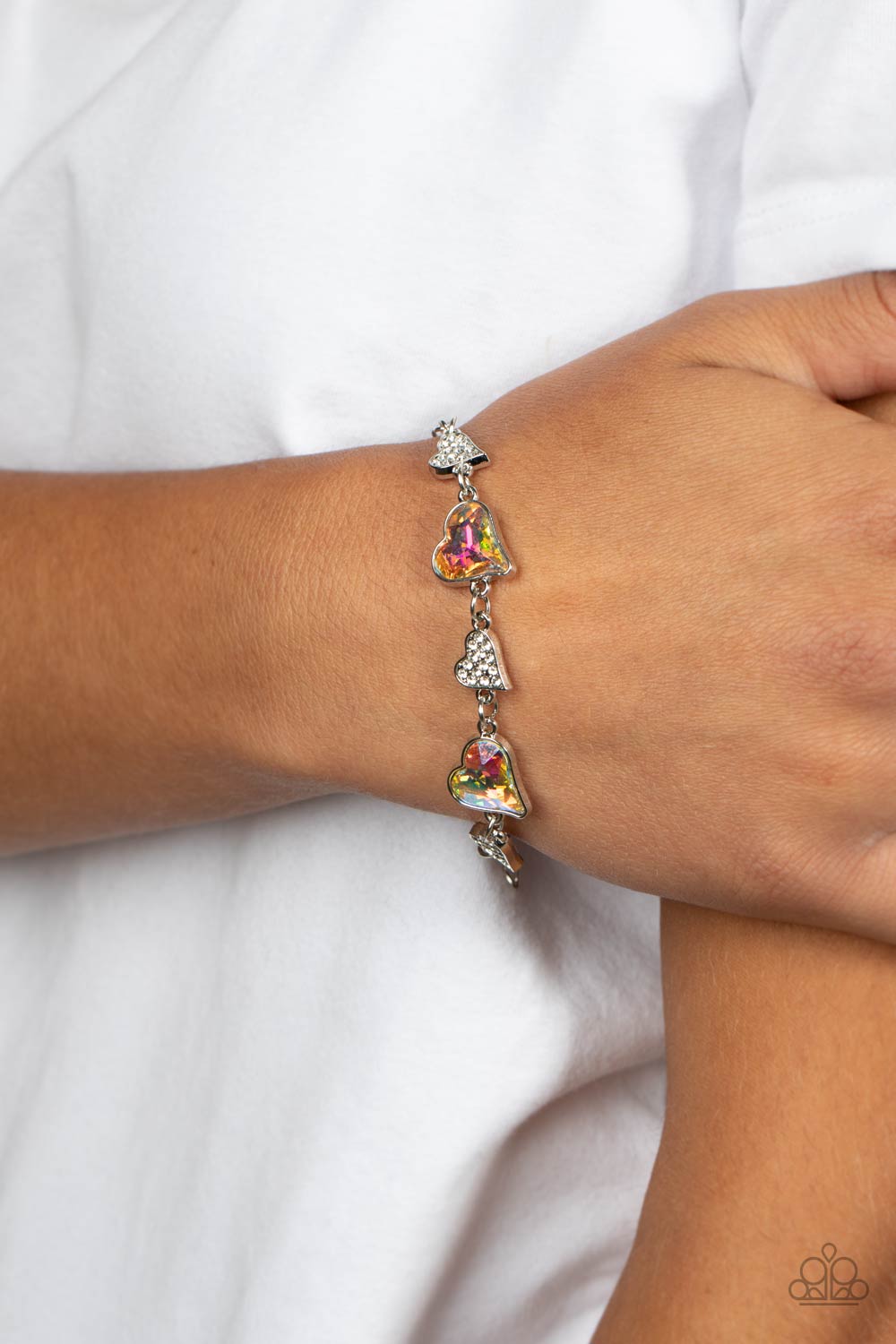 Cluelessly Crushing - Multi Bracelet - Paparazzi Accessories