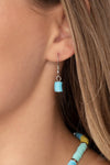 Rainbow Road - Blue Necklace - Paparazzi Accessories