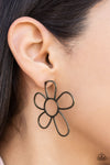 Rustic Rarity - Brass Post Earrings - Paparazzi Accessories