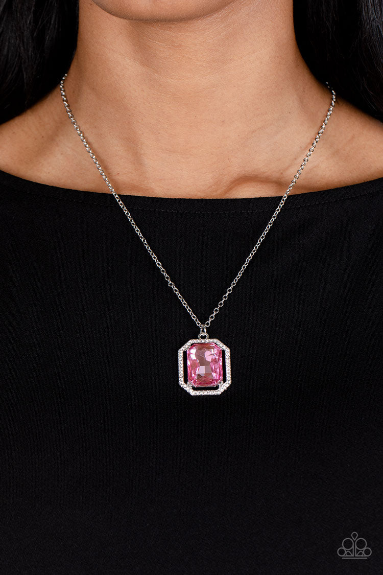 Galloping Gala - Pink Necklace - Paparazzi Accessories