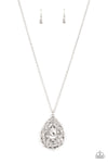 five-dollar-jewelry-glitz-and-glow-white-necklace-paparazzi-accessories
