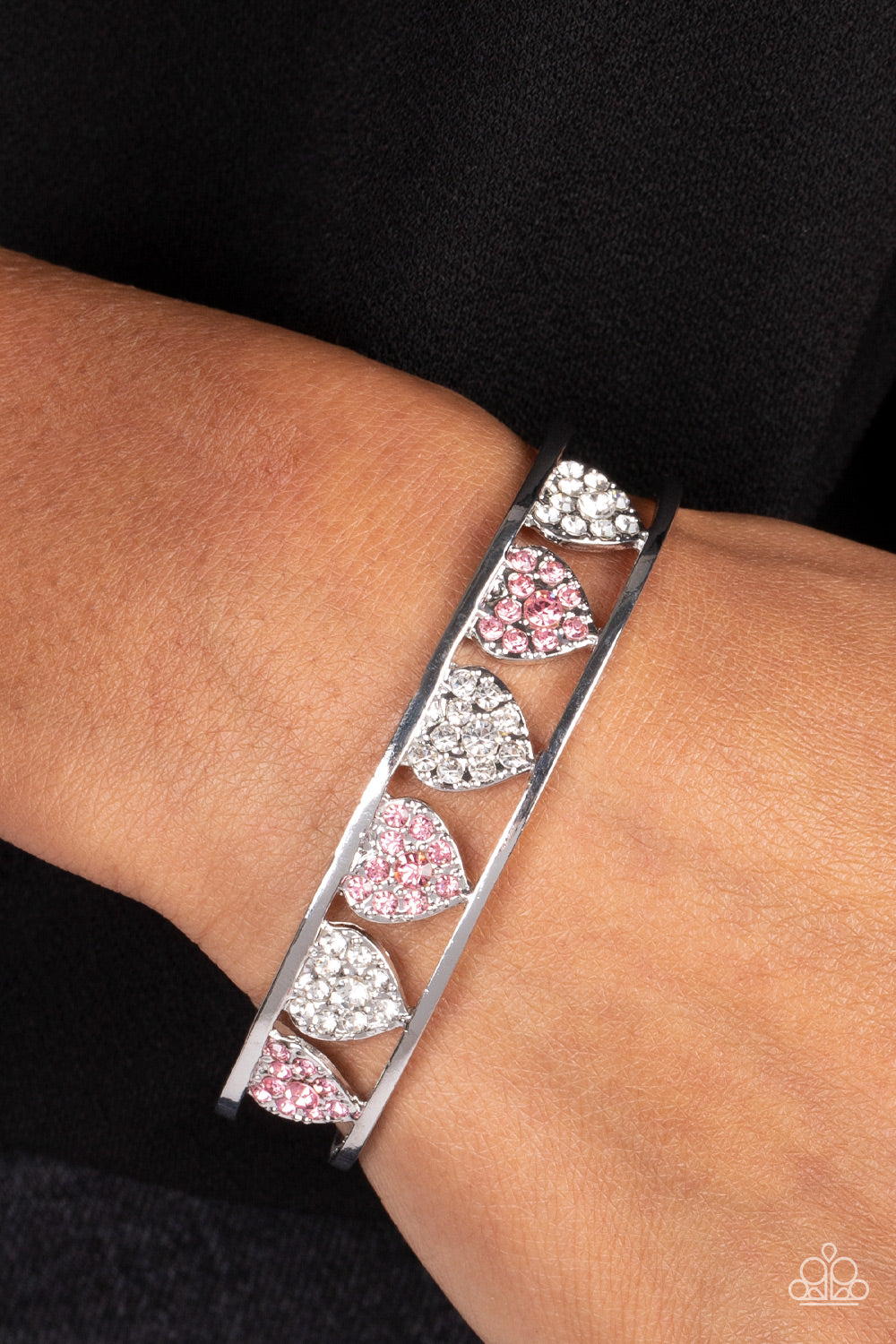 Decadent Devotion - Pink Bracelet - Paparazzi Accessories