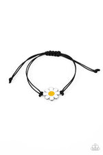 five-dollar-jewelry-daisy-little-thing-black-bracelet-paparazzi-accessories