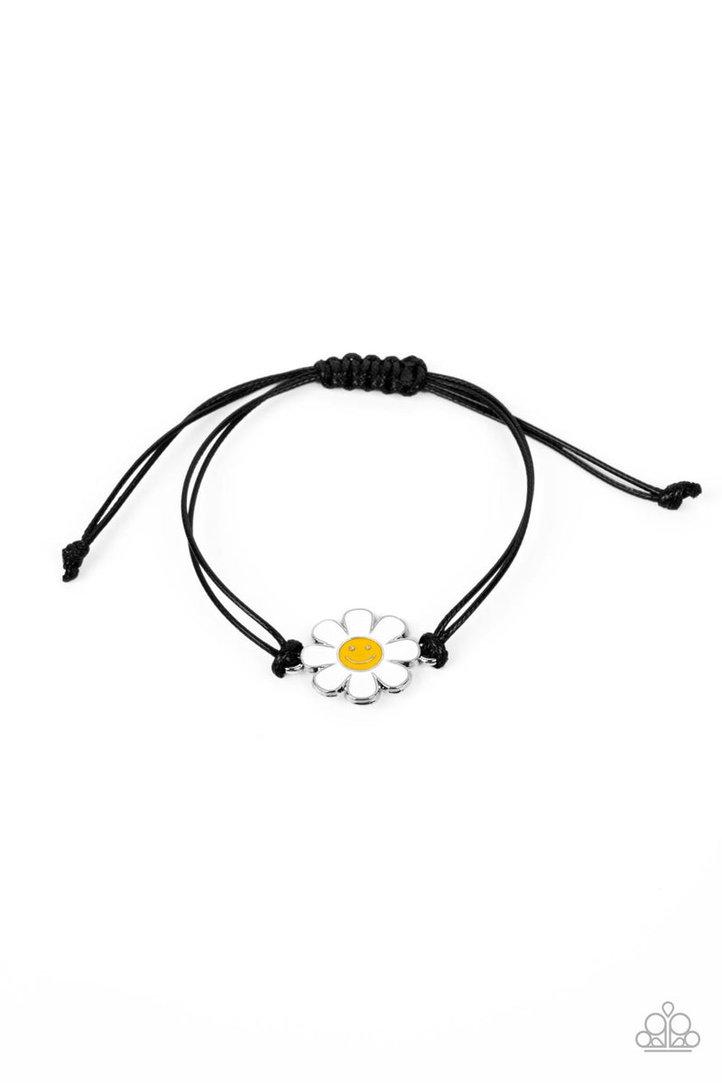 five-dollar-jewelry-daisy-little-thing-black-bracelet-paparazzi-accessories