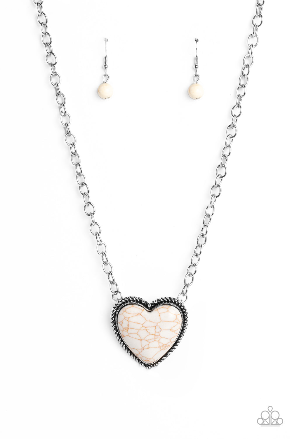 five-dollar-jewelry-authentic-admirer-white-necklace-paparazzi-accessories
