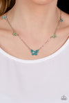 FAIRY Special - Blue Necklace - Paparazzi Accessories
