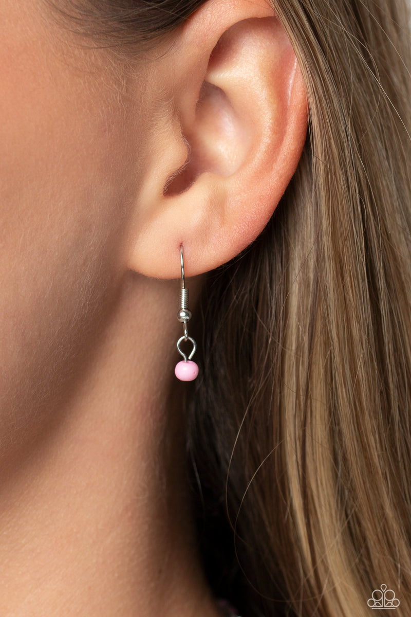 High School Reunion - Pink Necklace - Paparazzi Accessories